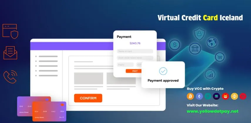 Virtual Credit Card Iceland: Spend Instantly with Yellowdotpay