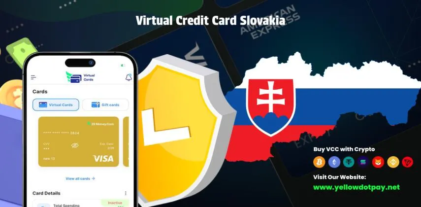 Virtual Credit Card for Slovakia: Instant & No Bank Needed