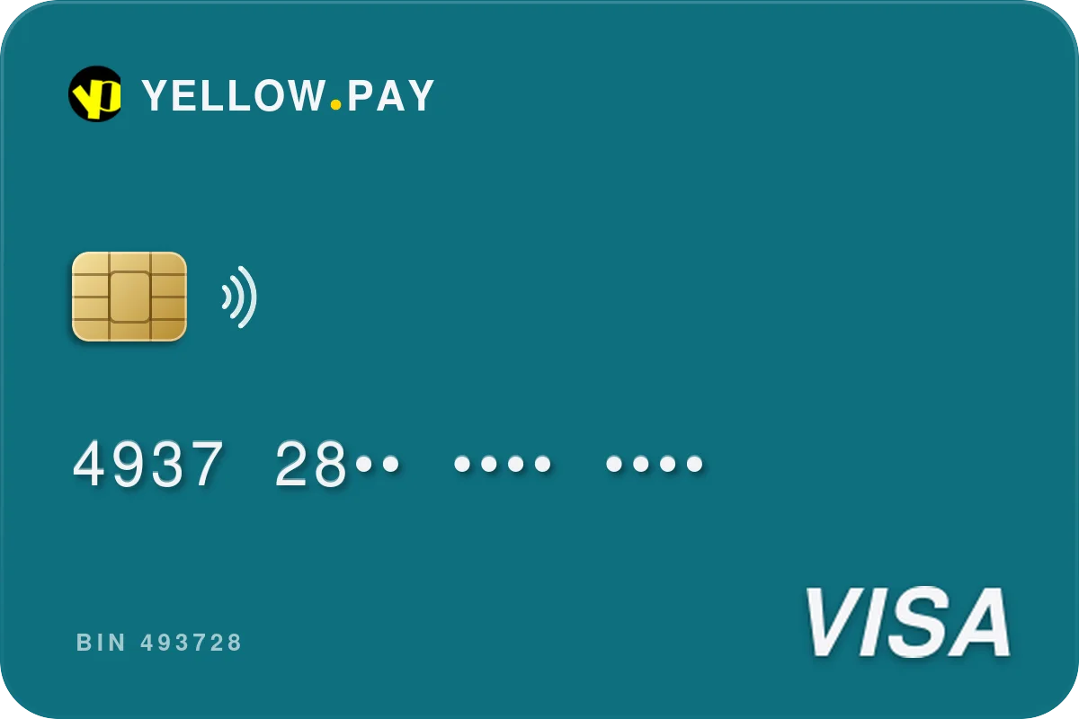 Reloadable Visa standard virtual card